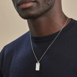 Marc Orian Pendentifs|Pendentifs Personnalisés > Pendentif Tao Argent Blanc