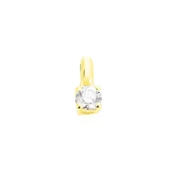 Pendentif Victoria Or Jaune Diamant