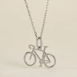 Pendentif Vince Argent Blanc