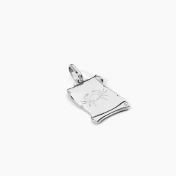 Marc Orian Pendentifs|Pendentifs Personnalisés > Pendentif Zodiaque Parchemin Argent Blanc