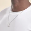 Marc Orian Pendentifs|Pendentifs Personnalisés > Pendentif Zodiaque Parchemin Argent Blanc