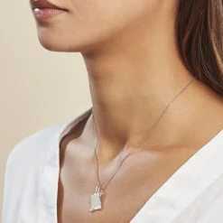 Marc Orian Pendentifs|Pendentifs Personnalisés > Pendentif Zodiaque Parchemin Argent Blanc