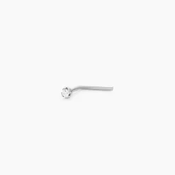Marc Orian Piercings|Bijoux Diamant > Piercing De Nez Demetrie Or Blanc Diamant