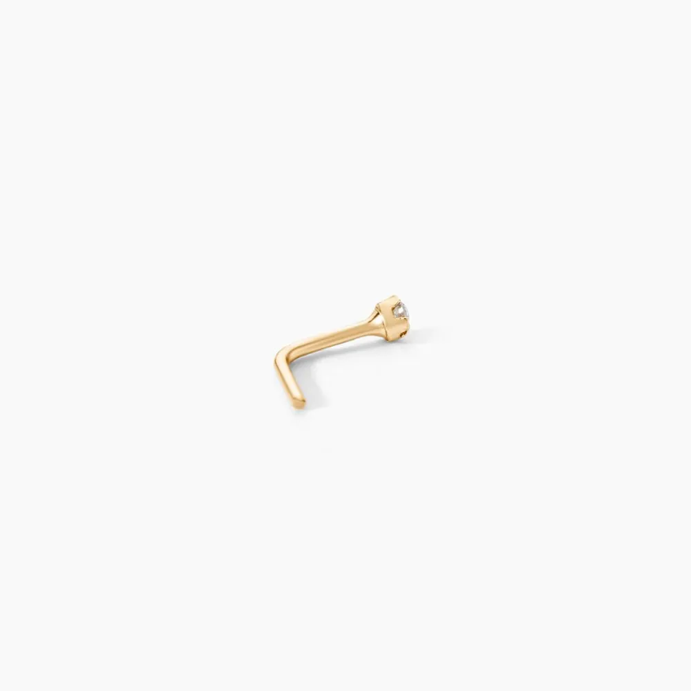 Marc Orian Piercings|Bijoux Diamant > Piercing De Nez Demetrie Or Jaune Diamant