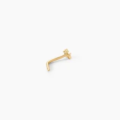Marc Orian Piercings|Boucles D'Oreilles Or > Piercing De Nez Deodate Etoile Or Jaune
