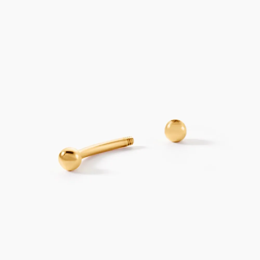 Marc Orian Piercings|Bijoux Homme > Piercing D'oreille Et/ou D'arcade Bolek Or Jaune