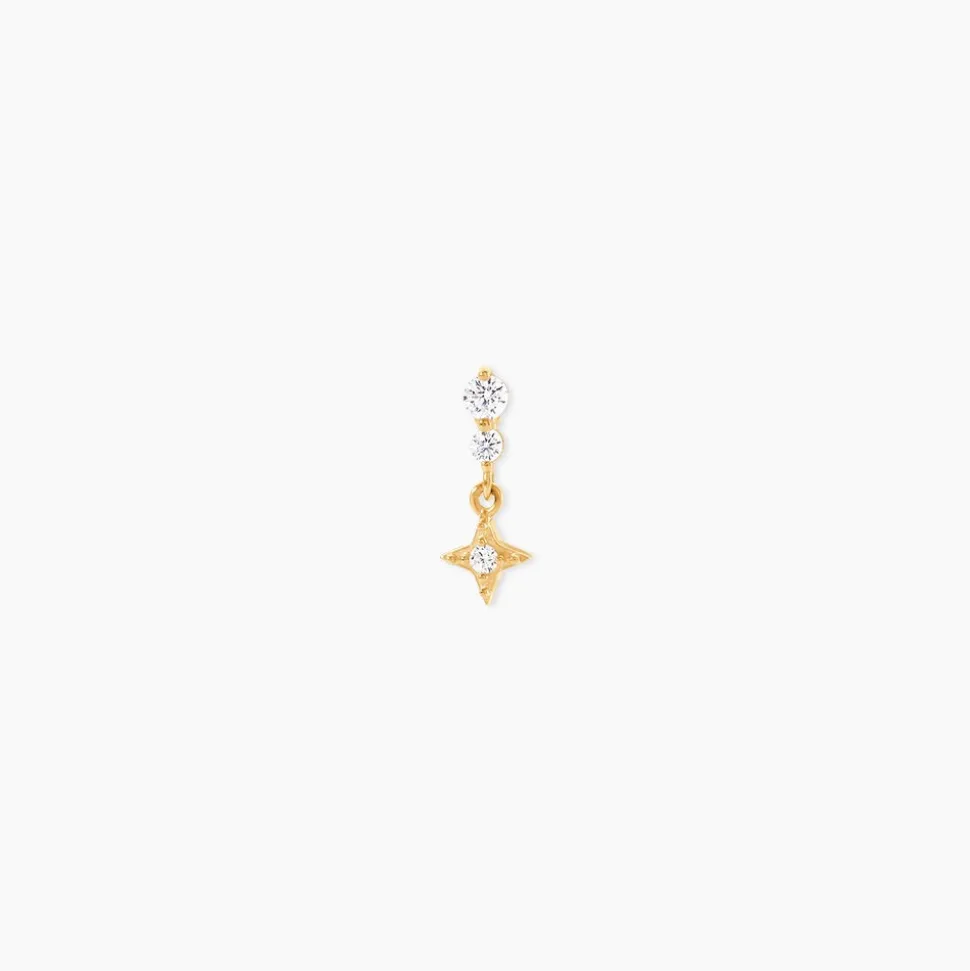 Piercing Gualter Or Jaune Oxyde De Zirconium