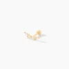 Piercing Nina Or Jaune Oxyde De Zirconium