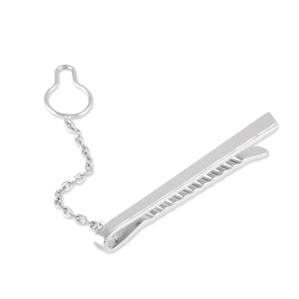 Marc Orian Idées Cadeaux Homme|Bijoux Argent > Pince Cravate Devi Argent Blanc